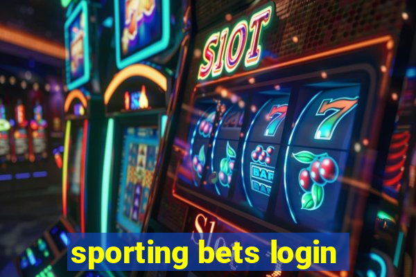 sporting bets login